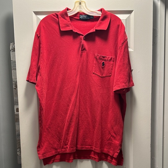 Polo by Ralph Lauren Men's Vibrant Red Polo Shirt - Picture 1 of 3